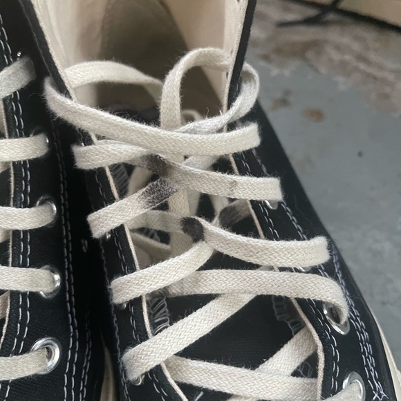 Converse Chuck 70 Black and White High-Top Sneakers size 7 women - Picture 2 of 2